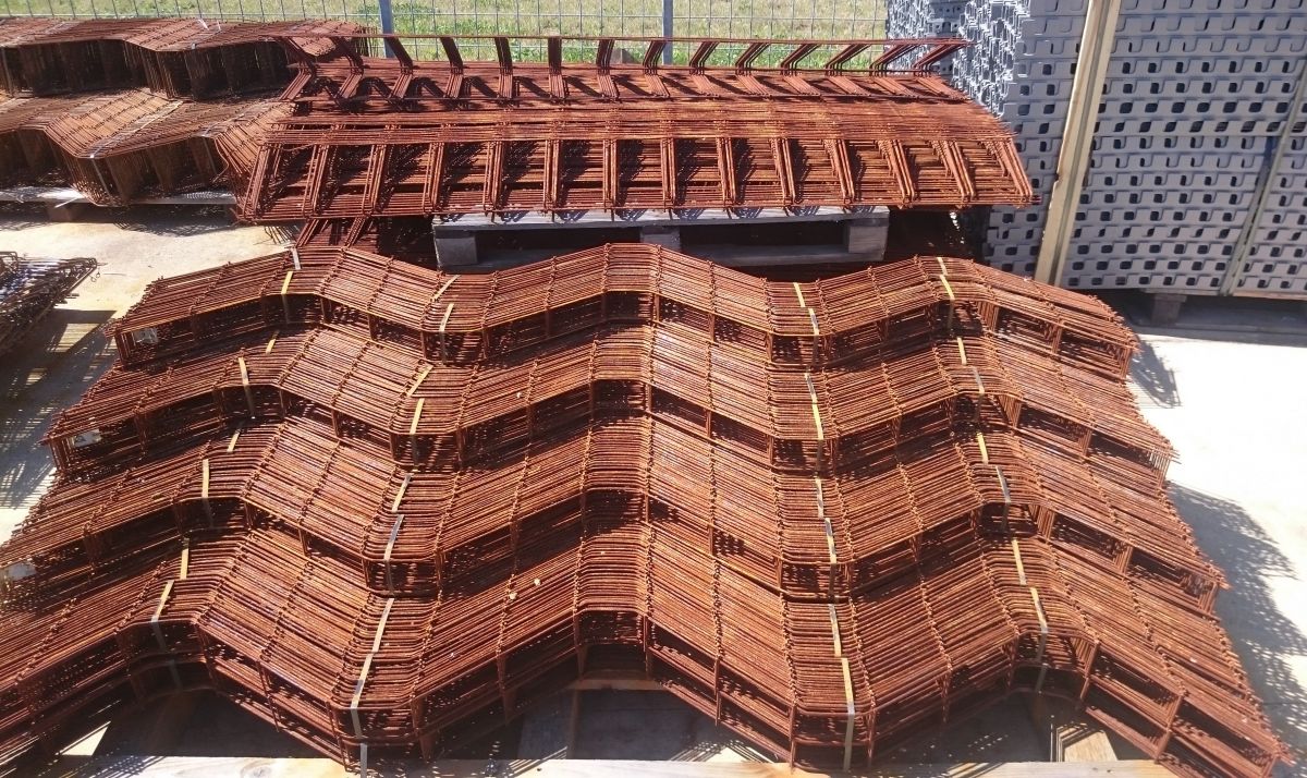 Abstandshalter aus Metall für die obere Bewehrung nach DBV-Merkblatt